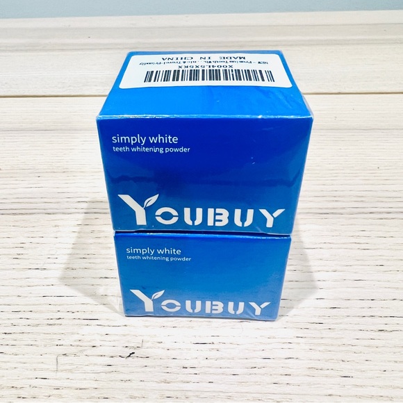Youbuy Simply White Teeth Whitening Powder, 2 Pack. New, expire 2028 - Picture 1 of 5